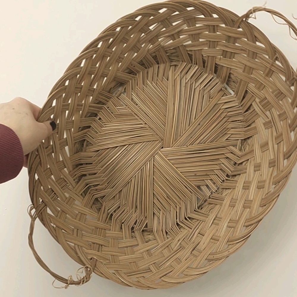 XL Wall Basket Boho Wall Basket Farmhouse Basket